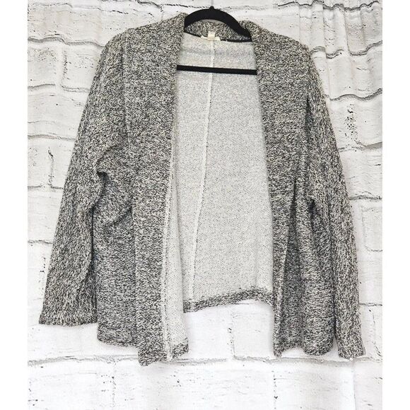 Soft Joie Gray Black Speckled Long-Sleeved Women's Small Cardigan - Picture 1 of 5